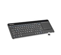 Natec Keyboard NKL-0968 Turbo Slim Wireless, US, USB Type-A, Black 375302