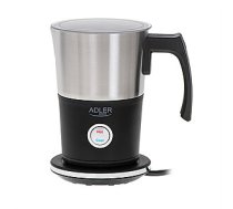 Adler Milk frother AD 4497 600 W, Black 375350