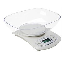 Adler AD 3137 Kitchen scales, Capacity 5 kg , Graduation 1g, Big LCD Display, Auto-zero/Auto-off, Large bowl, White Adler Adler AD 3137  Maximum weight (capacity) 5 kg, Graduation 1 g, Display type LCD, White 376275