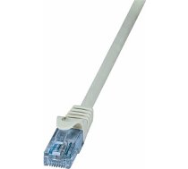 LogiLink RJ-45/RJ-45, kat. 6A, U/UTP, pelēks, 3 m (CP3062U) 377496