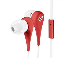 Energy Sistem Style 1+ In-Ear austiņas ar smartphone control un mikrofonu. Garantija 3 gadi! (sarkanas) 375644