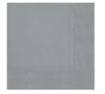 Salvetes 33X33CM Grey, Paw Decor Collection 379264