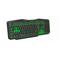 Esperanza EGK201G Green Spēļu klaviatūra ar apgaismojumu ENG 375692