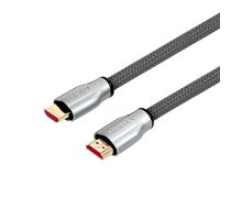 UNITEK Y-C139RGY HDMI kabelis 3 m HDMI A tips (standarta) sudrabs, cinks 382061