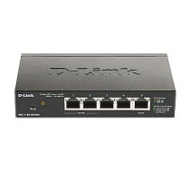 D-Link DGS-1100-05PDV2 tīkla slēdzis pārvaldīts Gigabit Ethernet (10/100/1000) Power over Ethernet (PoE) Melns 382137