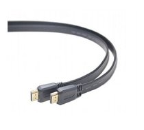 Cablexpert 3 m m, Black, HDMI male-male flat cable 382294