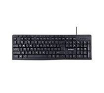 Gembird Multimedia Keyboard KB-UM-107	 Wired, US, Black 382680