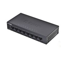 D-Link DGS-108GL nepārvaldīts Gigabit Ethernet (10/100/1000) melns 384854