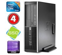 Personālais dators HP 8100 Elite SFF i5-650 4GB 120SSD DVD WIN10Pro 385433