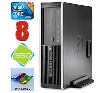 Personālais dators HP 8100 Elite SFF i5-650 8GB 120SSD DVD WIN7Pro 385456