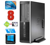 Personālais dators HP 8100 Elite SFF i5-650 8GB 120SSD+2TB DVD WIN10 385460