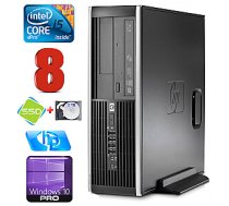 Personālais dators HP 8100 Elite SFF i5-650 8GB 120SSD+2TB DVD WIN10Pro 385461