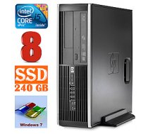 Personālais dators HP 8100 Elite SFF i5-650 8GB 240SSD DVD WIN7Pro 385474