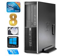 Personālais dators HP 8100 Elite SFF i5-650 8GB 2TB DVD WIN10 385489