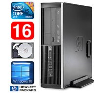 Personālais dators HP 8100 Elite SFF i5-650 16GB 250GB DVD WIN10 385550