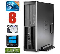 Personālais dators HP 8100 Elite SFF i5-650 8GB 1TB GT1030 2GB DVD WIN10 385626