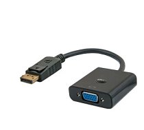 Elmak DisplayPort AV adapteris — D-Sub (VGA) melns (CL-90B) 386411