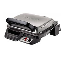 TEFAL UltraCompact GC305012 Electric Grill, 2000 W, Stainless Steel/Black 386515