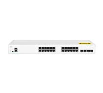 Cisco CBS350-24T-4G-EU tīkla slēdzis pārvaldīts L2/L3 Gigabit Ethernet (10/100/1000) Sudrabs 387768