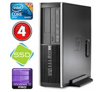 Personālais dators HP 8100 Elite SFF i5-650 4GB 120SSD DVD WIN10Pro 59331