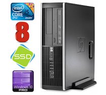 Personālais dators HP 8100 Elite SFF i5-650 8GB 120SSD DVD WIN10Pro 59340