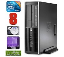 Personālais dators HP 8100 Elite SFF i5-650 8GB 2TB GT1030 2GB DVD WIN10Pro 59349