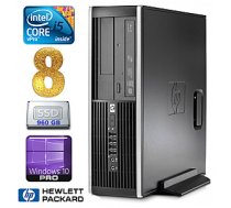 Personālais dators HP 8100 Elite SFF i5-650 8GB 960SSD DVD WIN10Pro 59359