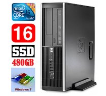 Personālais dators HP 8100 Elite SFF i5-650 16GB 480SSD DVD WIN7Pro 59437