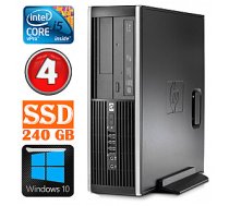 Personālais dators HP 8100 Elite SFF i5-650 4GB 240SSD DVD WIN10 59450
