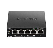 D-Link Switch DGS-1005P Unmanaged, Desktop, 1 Gbps (RJ-45) ports quantity 5, PoE ports quantity 4, Power supply type External 393825