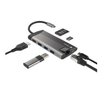 NATEC MULTIPORT FOWLER PLUS USB-C, HDMI 4K, RJ45 404864