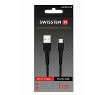 Swissten Basic Fast Charge 3A Micro USB Datu un Uzlādes Kabelis 1m 406897