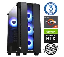 Dators spēlēm INTOP Ryzen 5 5600X 16GB 1TB SSD M.2 NVME RTX3050 8GB no-OS
