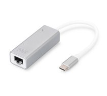 Digitus USB Type C 3.0 Gigabit Ethernet Adapter 10/100/1000 Mbps 	DN-3024 416916