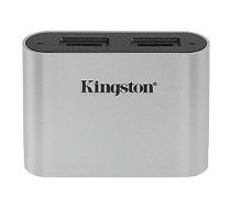 Kingston Workflow Dual MicroSDHC / SDXC UHS-II karšu lasītājs 138343
