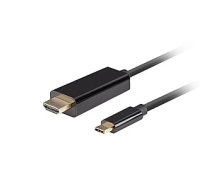 KABELIS LANBERG USB-C(M)->HDMI(M) 1.8M 4K 60HZ MELNS 417373