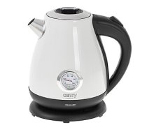 Camry Kettle with a thermometer CR 1344 Electric, 2200 W, 1.7 L, Stainless steel, 360° rotational base, White 420230