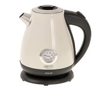 Camry Kettle with a thermometer CR 1344 Electric, 2200 W, 1.7 L, Stainless steel, 360° rotational base, Cream 420231