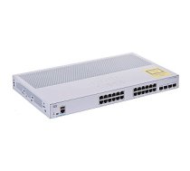 Cisco CBS350-24T-4X-EU tīkla slēdzis pārvaldīts L2/L3 Gigabit Ethernet (10/100/1000) Sudrabs 422988