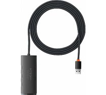 USB centrmezgls Baseus 1x USB-C + 4x USB-A 3.0 (WKQX030201) 430592