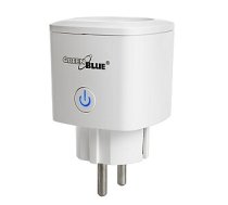 GreenBlue WiFi ligzda ar tālvadības pulti, Android/iOS/Alexa/Google Home, enerģijas taupīšana. Enerģija, taimeris, maks. 3680 W tips F GB720 F 435227