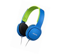 Philips Kids headphones SHK2000BL On-ear Blue & Green 435440