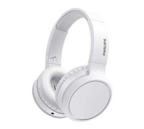 Philips Wireless Headphones TAH5205WT/00, Bluetooth, 40 mm drivers/closed-back, Compact folding, White 435496