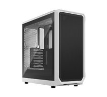 Fractal Design Focus 2 White TG Clear Tint, Midi Tower, Power supply included No 437097