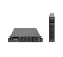 DIGITUS OnLine UPS, rack/tower, 3000VA, 3000W, LCD, 8 x C13, 1 x C19, RS-232, USB, SNMP card (optional), relay card (optional)  Digitus 438479