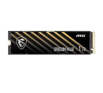 SSD MSI SPATIUM M460 1TB M.2 PCIE NVMe 3D NAND Write speed 4500 MBytes/sec Read speed 5000 MBytes/sec MTBF 1500000 hours S78-440L930-P83 439424