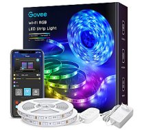 Govee RGB Smart Wi-Fi + Bluetooth LED sloksnes (10 m) [A enerģijas klase] 440741