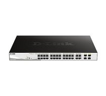 D-Link slēdzis DGS-1210-28MP/E 28 portu Gigabit Ethernet PoE pārvaldīts tīkla savienojums 441230