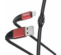 USB kabelis Hama USB-A Lightning, 1,5 m, melns (001872170000) 442771