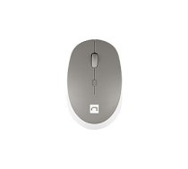 Natec Mouse Harrier 2 	Wireless, White/Grey, Bluetooth 445816